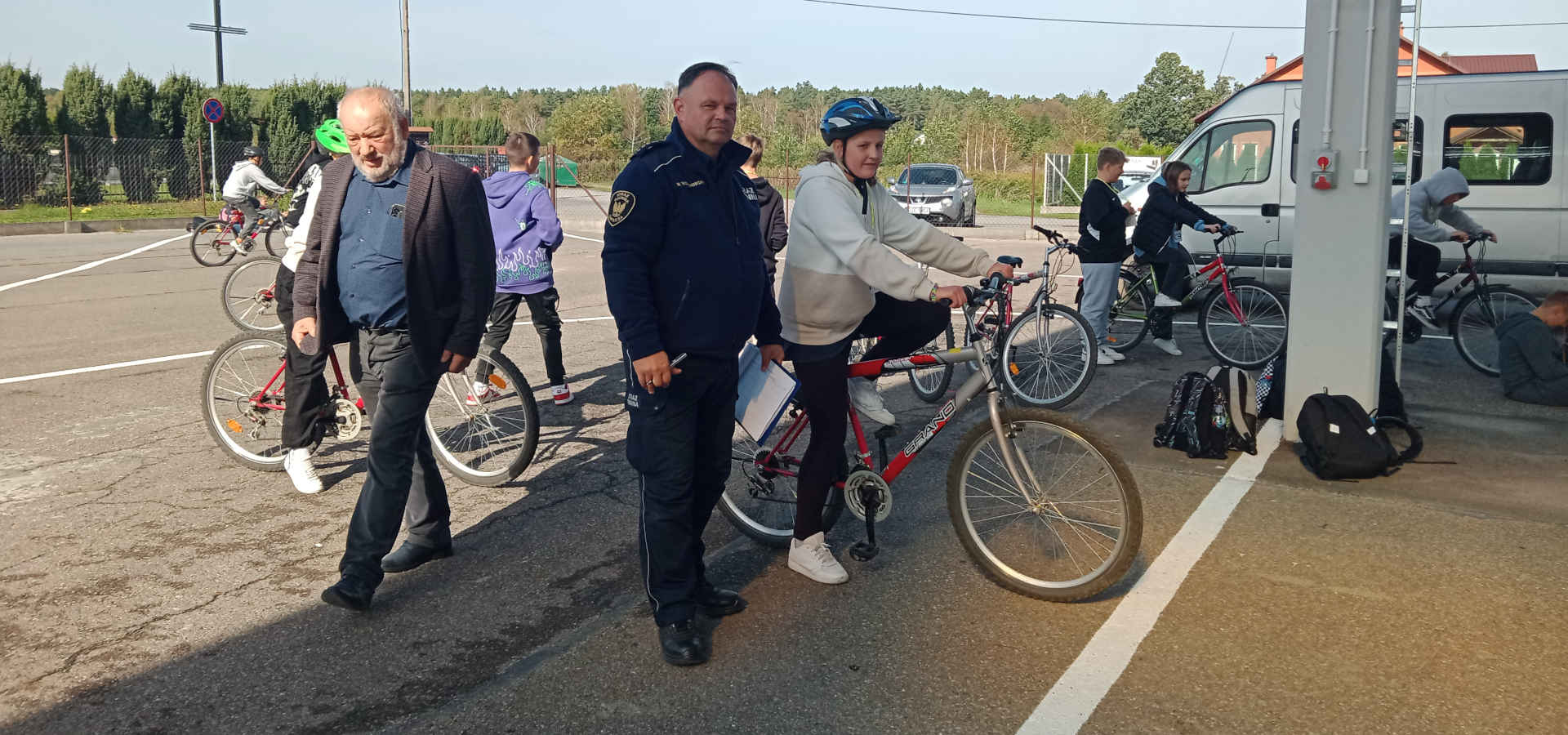 Przygotowania do startu w zawodach